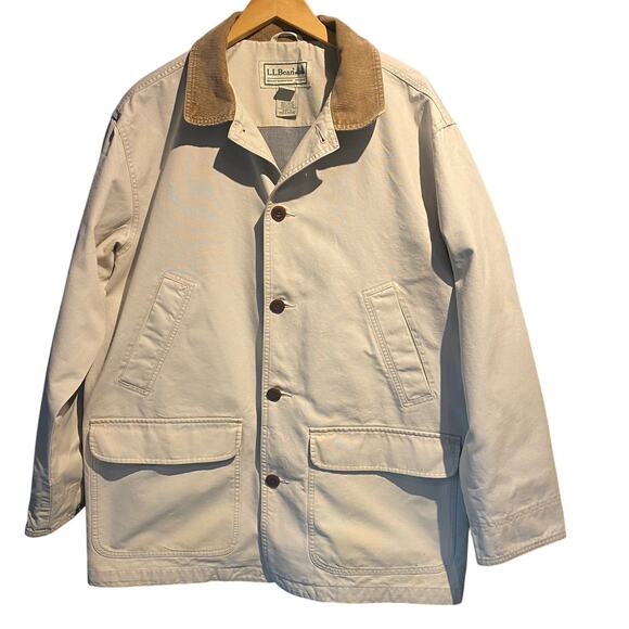 Vintage Men's L.L. Bean Barn Jacket Size Large Farm Retro Timeless Quality - Picture 1 of 8